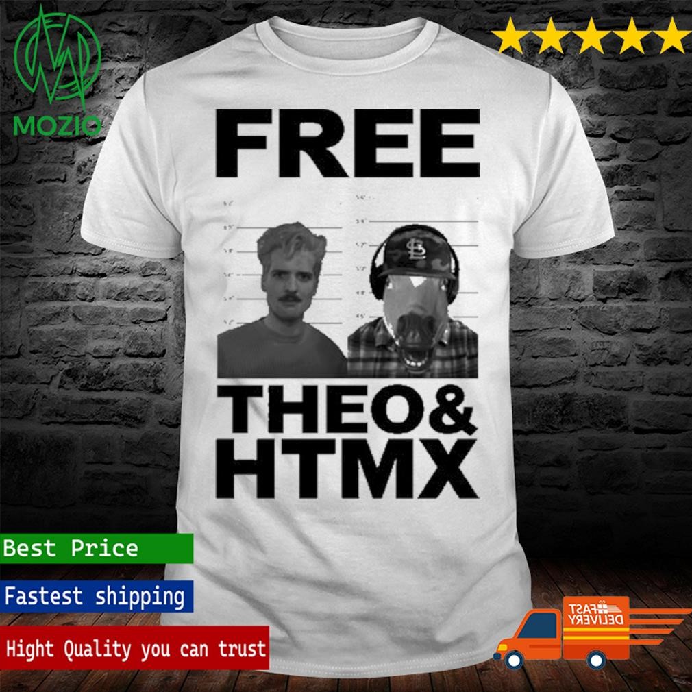 Warrenbuffering Free Theo& Htmx T Shirt