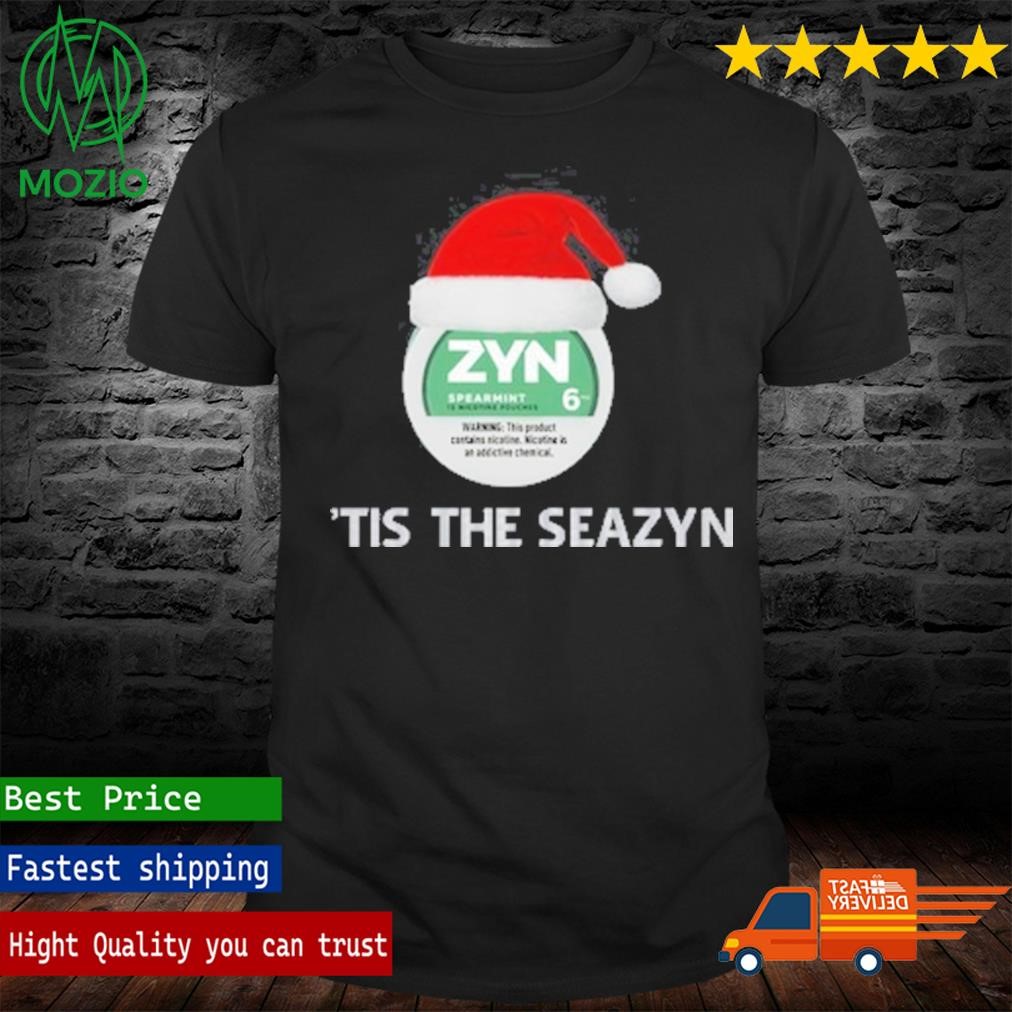 Zyn Spearmint 15 Nicotine Pouches Tis The Seazyn Shirt
