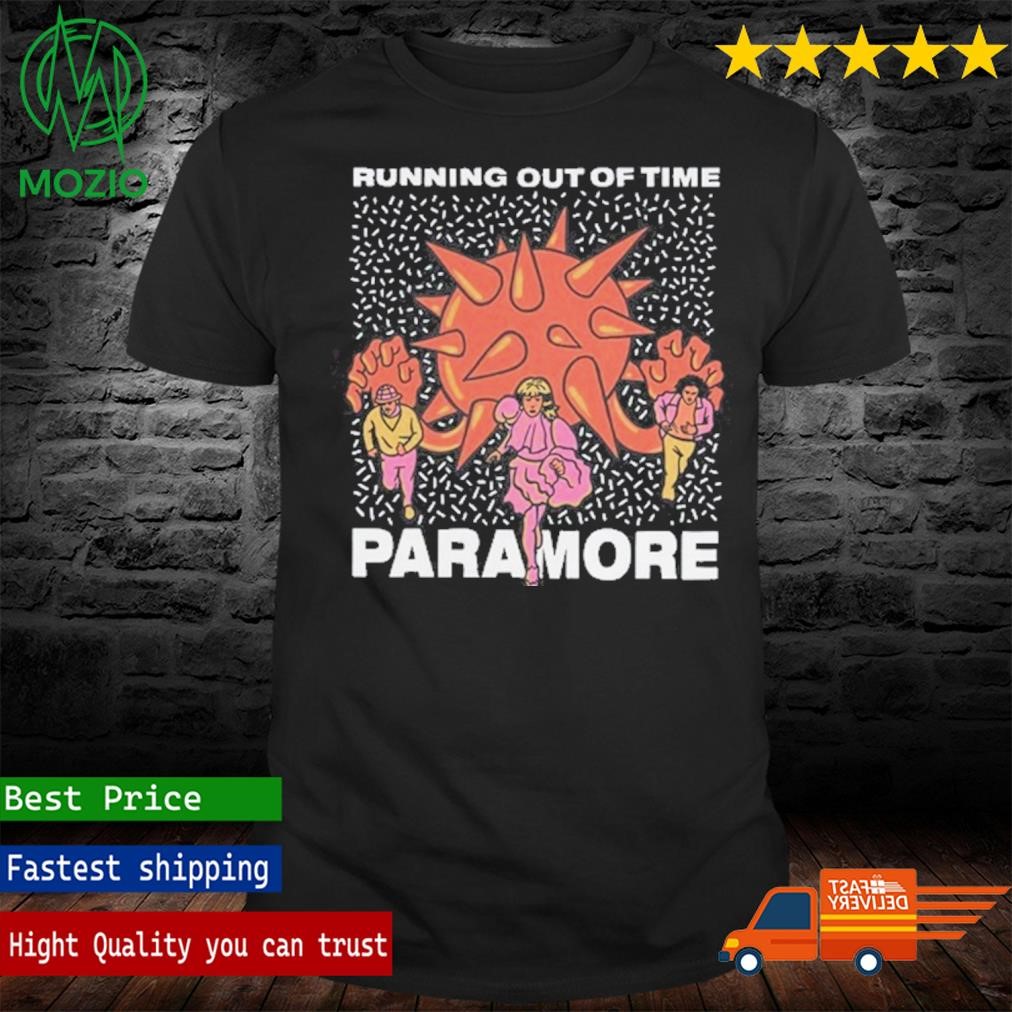 aramore Running Out Of Time Cartoon Shirt