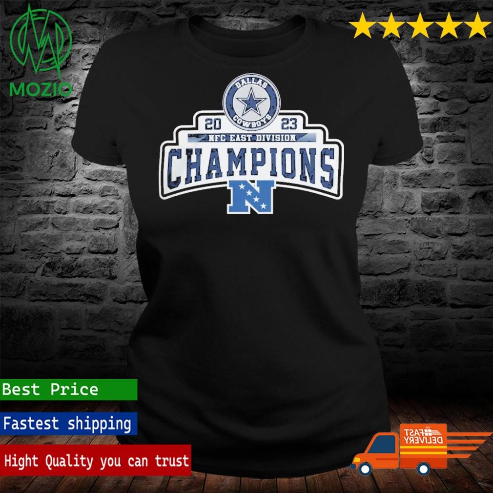 Official dallas Cowboys 2023 NFC East Division Champions Logo Shirt ...
