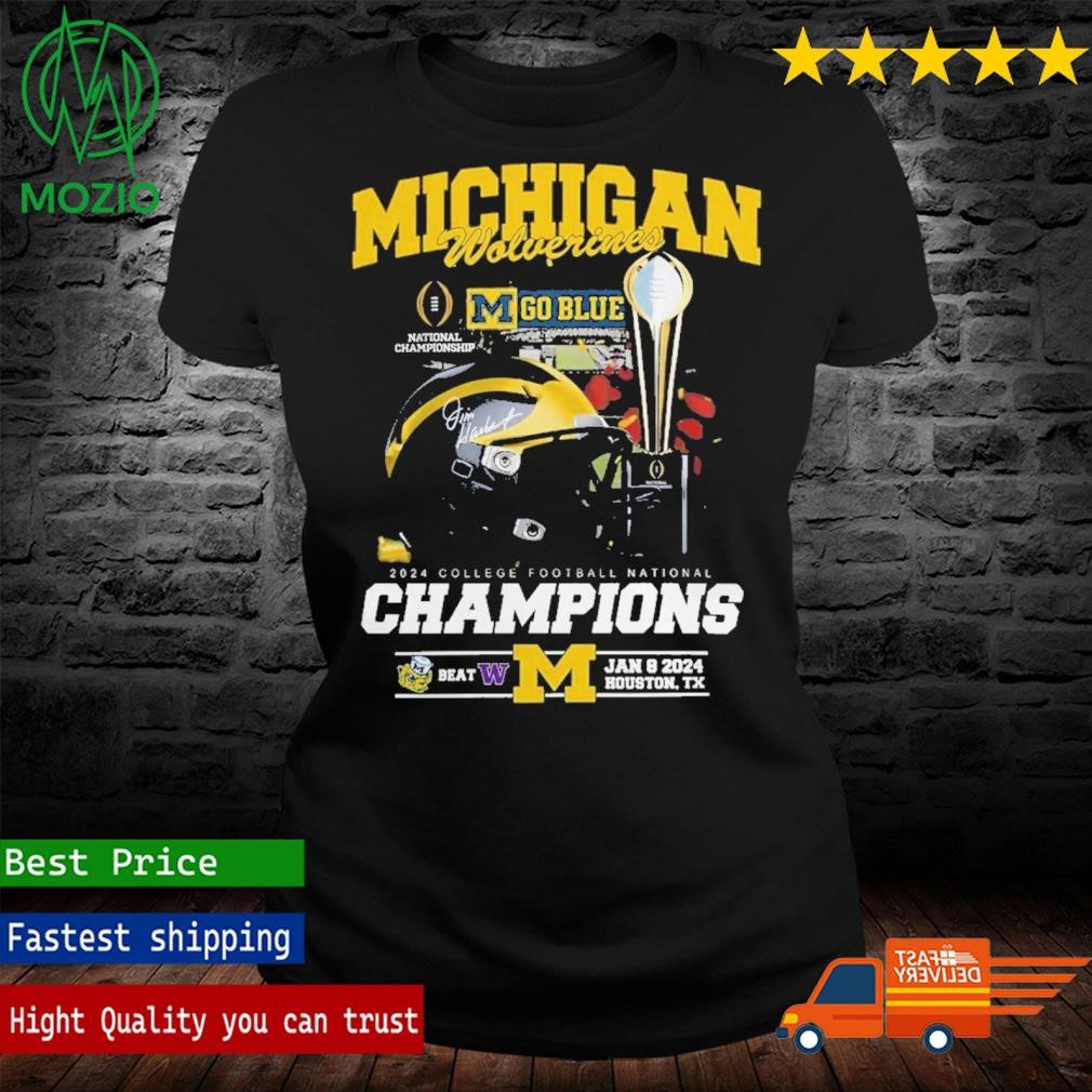 Official michigan Wolverines 2024 College Football National Champions ...